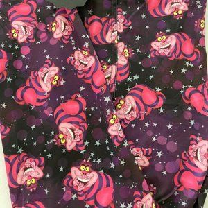 Disney inspired Cheshire Cat adult leggings